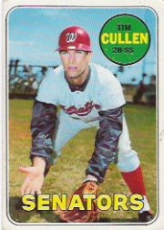 1969 Topps Baseball Cards      586     Tim Cullen